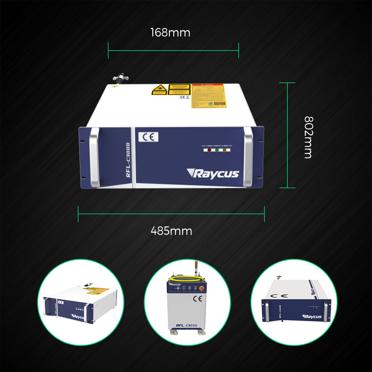 COCOCUT Raycus Fiber Laser Source