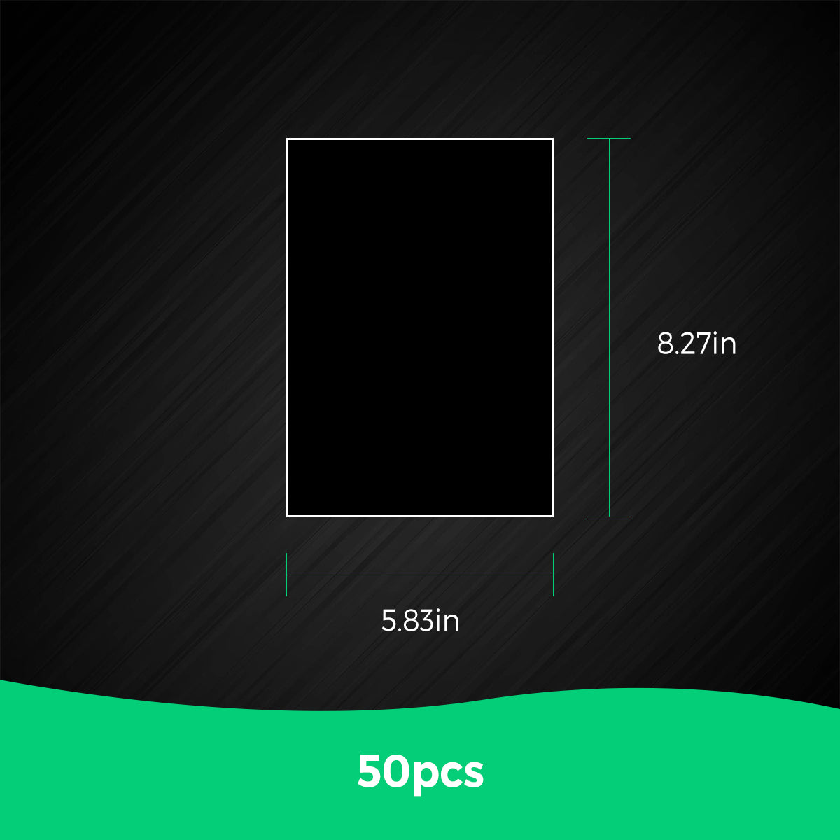 COCOCUT A5 Black Laser Photo Paper (High Quality, for Laser Printing)