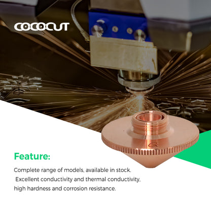 COCOCUT D28 General Double-Layer Laser Nozzle (5-Pack)