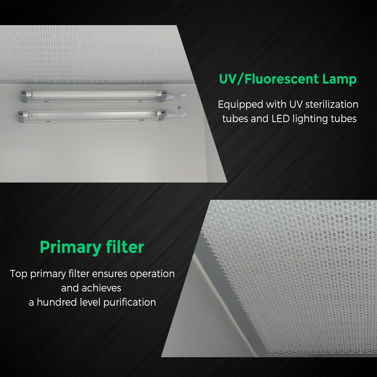 COCOCUT Laminar Flow Hood for Laser Cutting Head (Dust-Free Environment)
