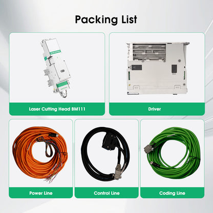 COCOCUT Raytools BM Series Autofocus Fiber Head