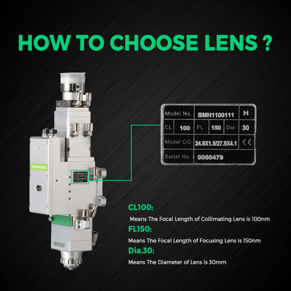 COCOCUT BOCI Laser Protective Windows for BOCI Fiber Laser Cutting Head