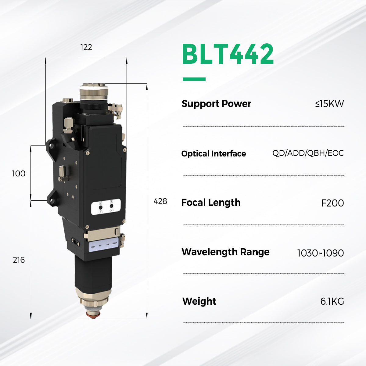 COCOCUT BOCI BLT4 Series Laser Cutting Head