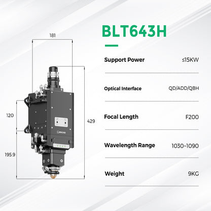 COCOCUT BOCI BLT6 Series Laser Cutting Head