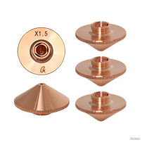 COCOCUT D28 General Double-Layer Laser Nozzle (5-Pack)