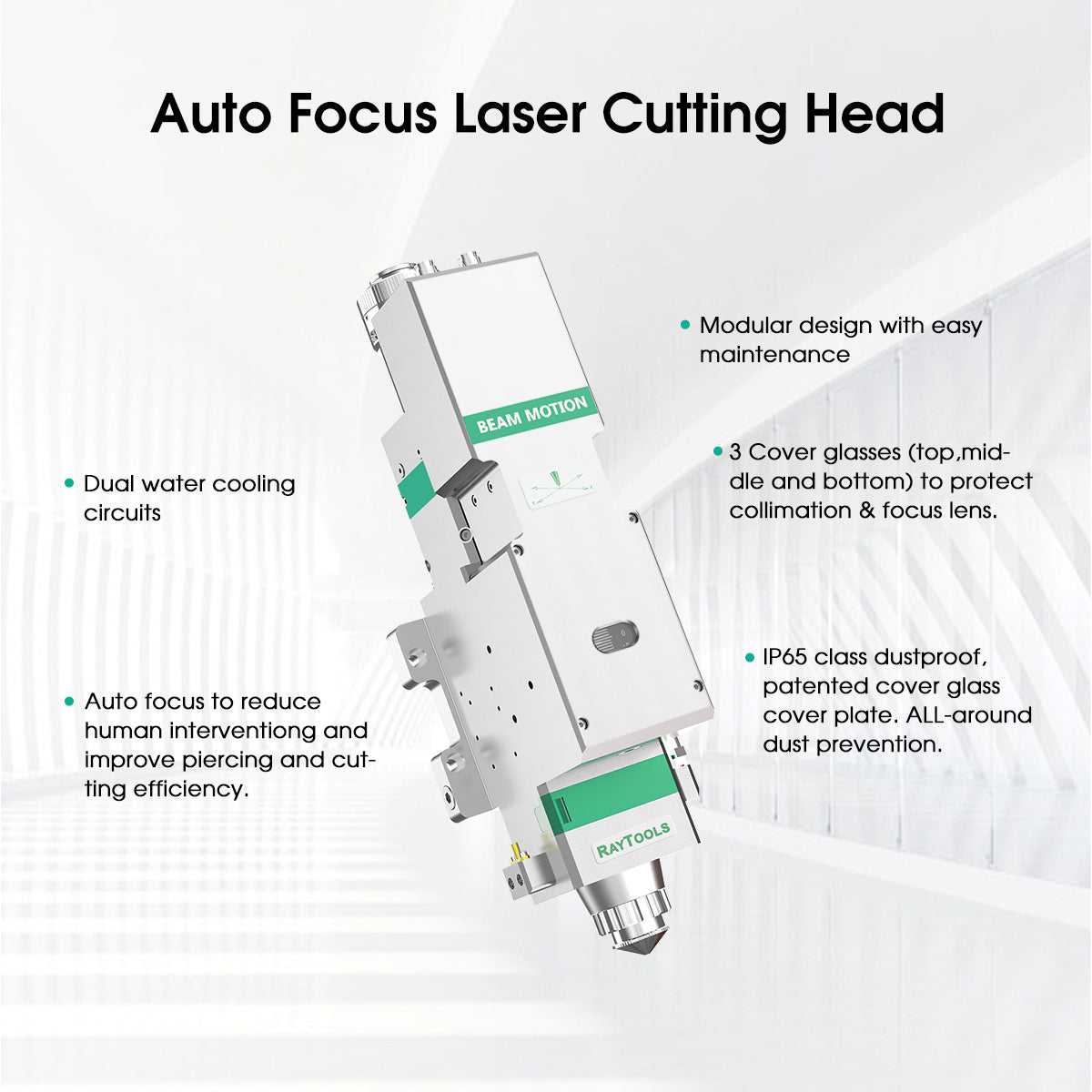 COCOCUT Raytools BM Series Autofocus Fiber Head