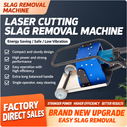 COCOCUT Laser Cutting Slag Removal Machine for Laser Cutting Table Cleaning