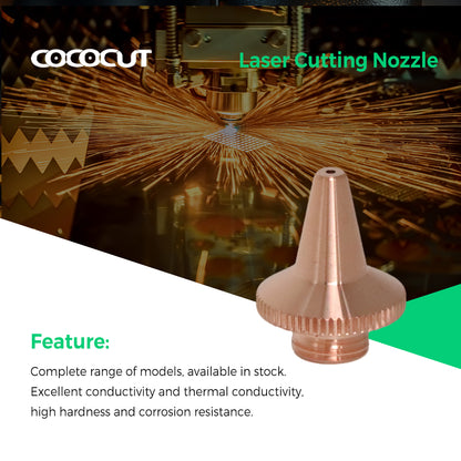 COCOCUT Raytools 3D M8 M11 Series Laser Nozzles For 3D Laser Cutting(5-Pack)