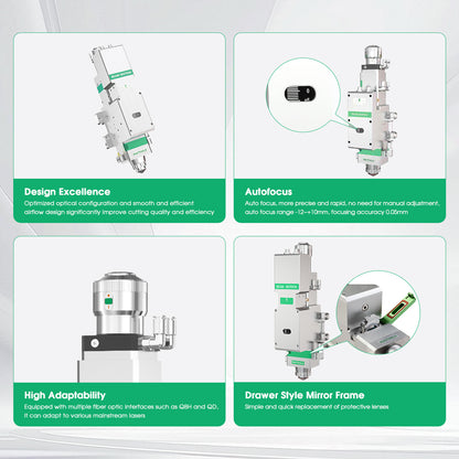 COCOCUT Raytools BM Series Autofocus Fiber Head