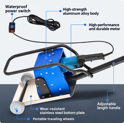 COCOCUT Laser Cutting Slag Removal Machine for Laser Cutting Table Cleaning