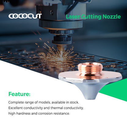 COCOCUT SP Series Pressurized Strom Laser Cutting Nozzles(5-Pack)